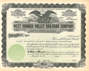 West Branch Valley Railroad Co.